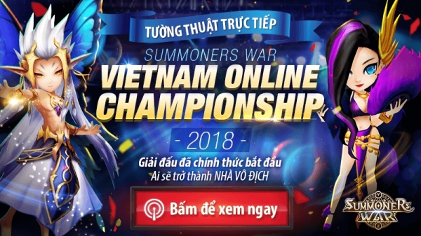 컴투스는 모바일 RPG '서머너즈 워: 천공의 아레나'의 베트남 유저를 대상으로 온라인 토너먼트 '서머너즈 워 베트남 온라인 챔피언십 2018'을 진행했다고 24일 밝혔다. (사진=컴투스)