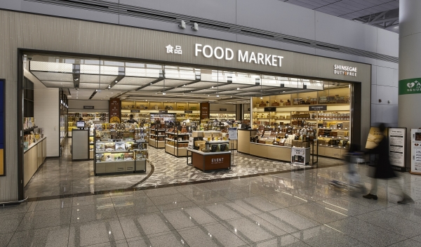 신세계면세점 인천공항점 식품매장 모습. (사진=신세계디에프)
