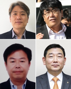 (사진 왼쪽 위부터 시계방향으로) 이종훈, 함철, 김광성, 노효동.