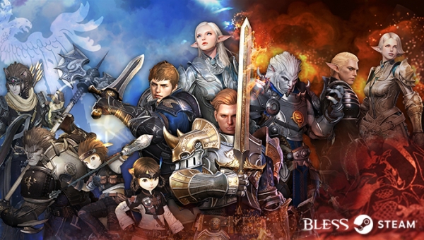 네오위즈는 오는 23일(현지시간) MMORPG '블레스'가 '스팀(Steam)'에 정식 출시한다고 22일 밝혔다. (사진=네오위즈)