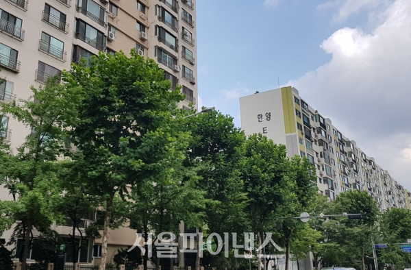 서울 영등포구 여의도동 일대 아파트. (사진=이진희 기자)
