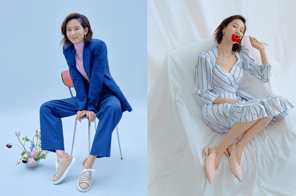 LF는 8일 바네사브루노아떼 슈즈 모델 김나영이 신상품을 선보이는 올해 봄·여름(S/S) 화보를 공개했다. (사진=LF) 