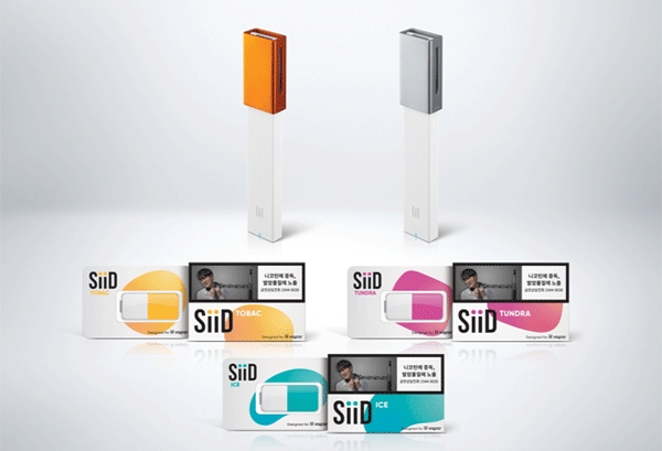 KT&G는 액상형 전자담배 기기 '릴 베이퍼'(lil vapor)와 전용 카트리지 '시드'(SiiD)를 27일부터 서울·부산·대구 지역의 씨유(CU) 편의점 등에서 판매한다. (사진=KT&G)