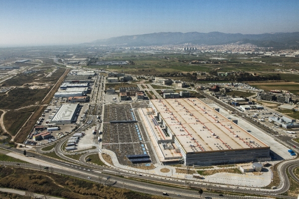 스페인 바르셀로나 소재 아마존 물류센터.(사진=이지스자산운용)
