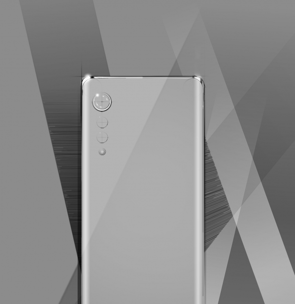 내달 국내 시장에 출시 예정인 전략 스마트폰 'LG 벨벳' 디자인 렌더링 이미지. (사진=LG전자)