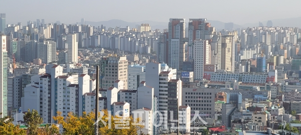 서울시 주택가 전경.(사진=박성준 기자)