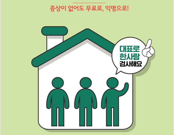 '한 집에 한 사람' 코로나19 검사받기 운동 포스터 (사진=서울시) 
