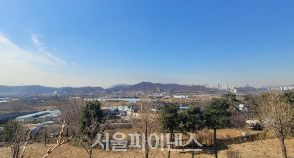 3기 신도시로 지정된 경기 광명지구 일대 모습. (사진=박성준 기자)
