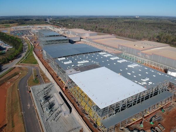 SK이노베이션이 미국 조지아주에 건설중인 배터리 공장 (사진=SK이노베이션)