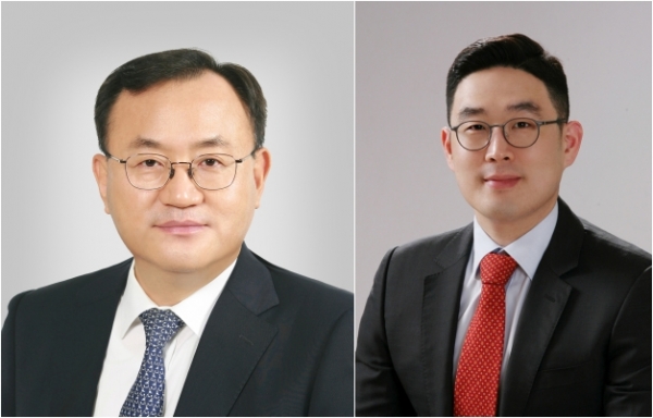 명노현 ㈜LS 사장(왼쪽)과 구본규 LS전선 CEO 부사장 (사진=LS그룹)