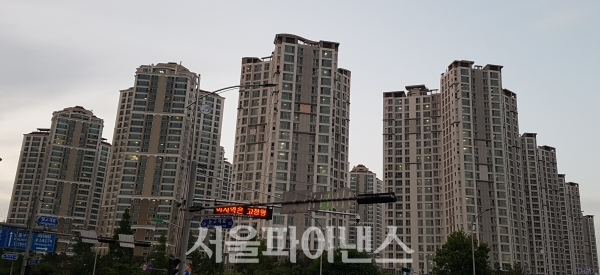 인천 아파트 단지 일대 전경. (사진=박성준 기자)