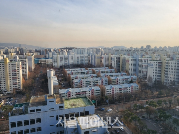 서울 양천구 목동 신시가지 아파트 일대 전경. (사진=이서영 기자)