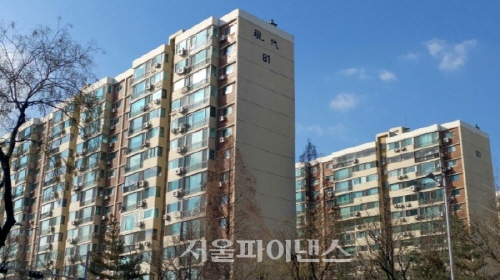 강남구 압구정 현대아파트 전경. (사진=이진희 기자)