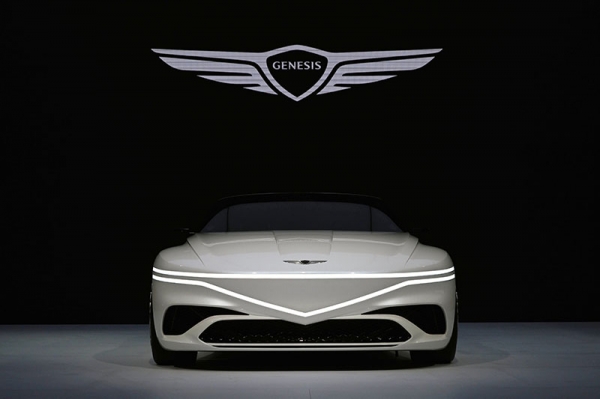 현대자동차 프리미엄 브랜드 제네시스 브랜드 최초의 컨버터블 콘셉트인 '엑스 컨버터블' (사진=권진욱 기자)