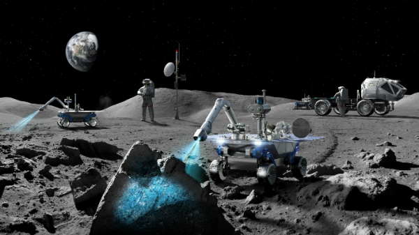 현대차그룹은 20일 우주 분야 최고의 역량을 보유한 국내 연구기관들과 함께 '달 탐사 전용 로버(Rover)'의 개발 모델 제작에 본격 착수했다. (사진=현대차그룹)