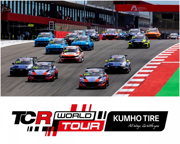 KUMHO TCR World Tour 개막전 주요장면과 대회 로고 (사진=금호타이어)