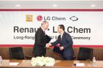 르노그룹-LG화학, 장거리 전기차 개발 파트너십