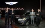 현대차 'G90' 북미 첫 선…"2020년까지 6개 제네시스 라인업"