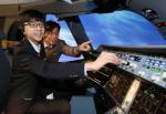 아시아나항공, 항공 꿈나무에 A350 조종 체험