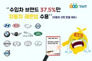 '한국형 레몬법' 국산차·수입차 온도차 커···경실련 "수입차 37.5%만 수용"