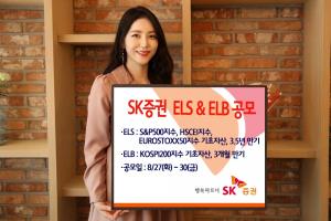 [신상품] SK증권 'ELS·ELB 2종 공모'