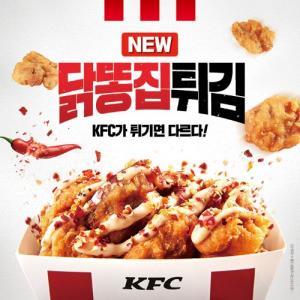 [신상품] KFC '닭똥집튀김'