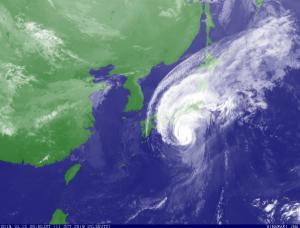 슈퍼태풍 '하기비스' 북상, 日열도 초긴장…남·동해안 돌풍 주의