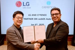 LG전자, 美 쎄렌스와 웹OS 오토 기반 차량용 IVI 개발 '맞손' 
