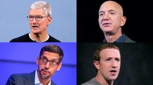 애플·아마존·구글·페이스북 CEO, 美 의회 첫 '동반 출석'