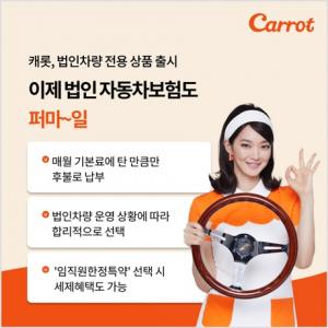 [신상품] 캐롯손보 '퍼마일자동차보험 법인차량'