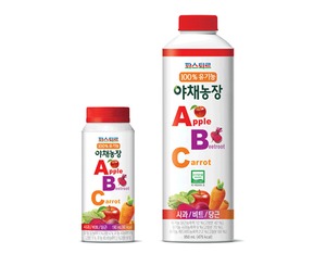 [신상품] 롯데푸드 '파스퇴르 야채농장 ABC주스 950㎖'