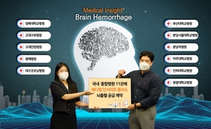 SK㈜ C&C, 국내 11개 종합병원에 AI 뇌출혈 영상 의료 솔루션 공급
