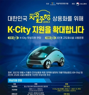 교통안전공단, '자율주행실험도시(K-City)' 2027년까지 무상지원 연장