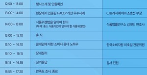 한국소비자원-식품안전상생재단, '식품안전관리 전문가' 세미나 개최