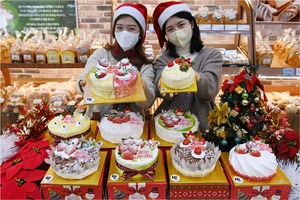 농협 하나로마트, 연말연시 모임용 '쌀 케이크' 제안