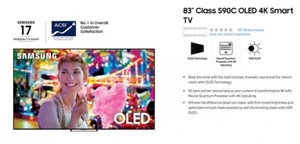 LGD 패널 단 삼성전자 OLED TV 美서 판매 시작