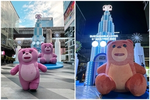 롯데홈쇼핑, 태국 쇼핑몰서 벨리곰 특별전시···글로벌 진출 본격화