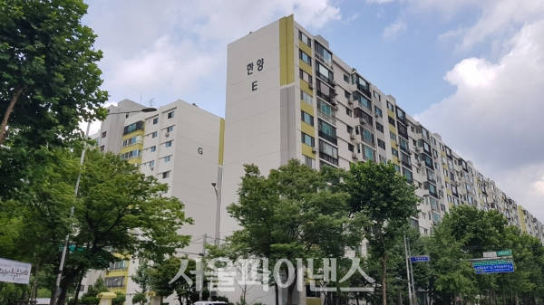 서울 영등포구 여의도동 일대 아파트 단지 모습. (사진=이진희 기자)