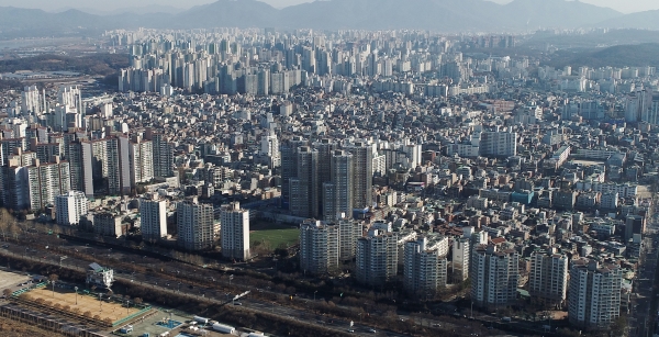 서울 강동구 일대의 아파트 모습. (사진=연합뉴스)