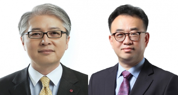 LG전자 신규 사내이사에 권봉석 LG전자 CEO(왼쪽), 배두용 CFO 부사장 선임. (사진=LG전자)