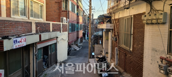 서울의 한 주택가 전경. (사진= 박성준 기자)