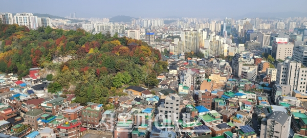 서울 숭인동 주택가 전경.(사진=박성준 기자)