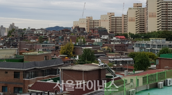 서울 시내의 한 빌라촌. (사진=노제욱 기자)