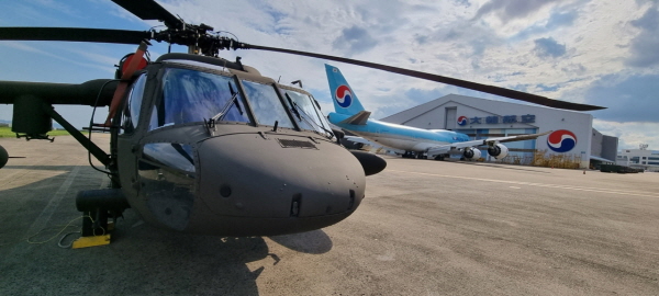 UH-60P 블랙호크(Black Hawk). (사진=대한항공)