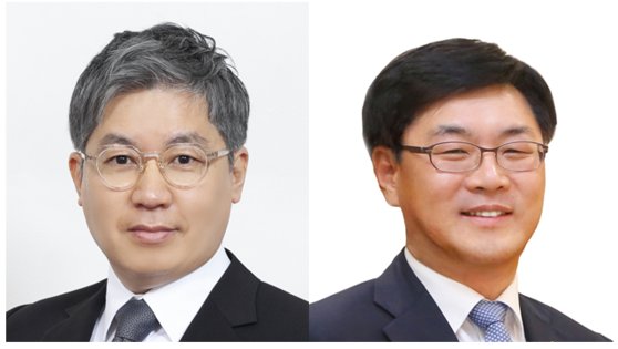 최익훈(왼쪽), 김회언 HDC현대산업개발 신임 대표이사. (사진=HDC현대산업개발)
