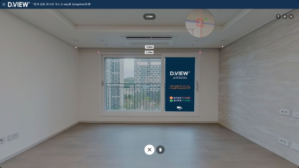 360도 가상현실(VR) 플랫폼으로 구현한 공동주택 입주 지원 서비스 (사진=DL이앤씨)