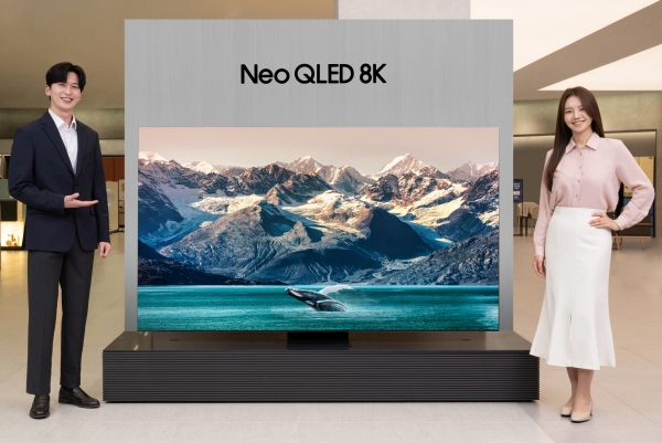 삼성전자의 네오 QLED 8K TV. (사진=삼성전자)