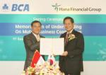 하나금융,  印尼 BCA 은행과 업무제휴