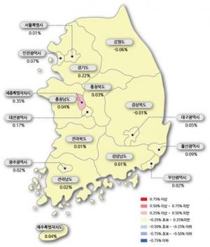 서울 아파트값 '보합' 목전···한강 이남 '마이너스' 전환