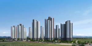 두산건설, '행정타운 센트럴 두산위브' 분양